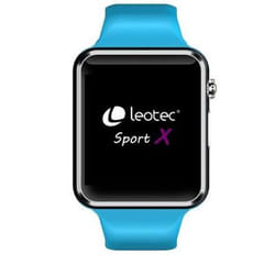 Leotec LESW07B smartwatch e orologio sportivo 3,91 cm (1.54") IPS 40 mm Digitale 240 x 240 Pixel Touch screen 3G Argento Wi-Fi GPS (satellitare)