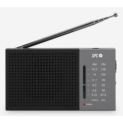 SPC Jetty Lite Portatile Digitale Nero, Grigio