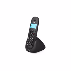 SPC ART, Cornetta wireless, Telefono con vivavoce, 50 voci, Identificatore di chiamata, Nero