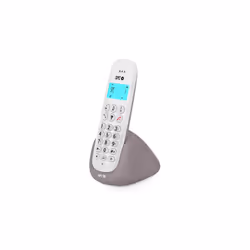 SPC ART, Cornetta wireless, Telefono con vivavoce, 50 voci, Identificatore di chiamata, Bianco