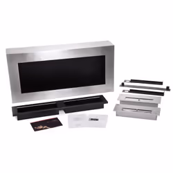 Purline 40131 Interno Caminetto freestanding Etanolo Argento - Vista aggiuntiva 5