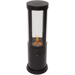 Purline - Stufa a etanolo design a torre in acciaio nero bestfire classic