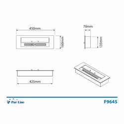 Purline F9645 accessorio per stufe - Vista aggiuntiva 6