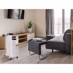 Purline Hoti OR1500 Interno Nero, Bianco 1500 W Riscaldatore ambiente elettrico a olio - Vista aggiuntiva 8