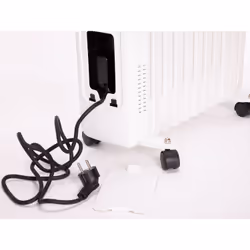 Purline Hoti OR2500 Interno Nero, Bianco 2500 W Riscaldatore ambiente elettrico a olio - Vista aggiuntiva 6