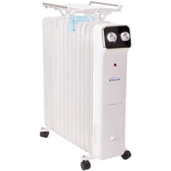 Purline - Radiatore a olio bianco a risparmio energetico con contenitore di umidificazione hoti OR2800