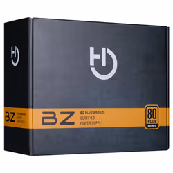 Hiditec BZ-650 80Plus Bronze alimentatore per computer 650 W 20+4 pin ATX ATX Nero - Vista aggiuntiva 4