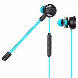 Hiditec Taiko Auricolare Cablato In-ear Gaming Nero, Turchese - Vista aggiuntiva 2
