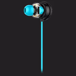 Hiditec Taiko Auricolare Cablato In-ear Gaming Nero, Turchese - Vista aggiuntiva 7