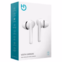 Hiditec Vesta Auricolare Wireless In-ear Bluetooth Bianco - Vista aggiuntiva 7