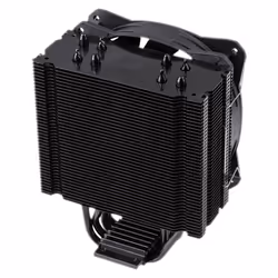 Hiditec C12 PWM Processore Refrigeratore 12 cm Nero - Vista aggiuntiva 3