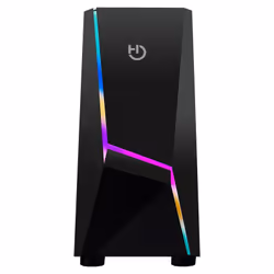 Hiditec V20 PRO ARGB Desktop Nero - Vista aggiuntiva 2