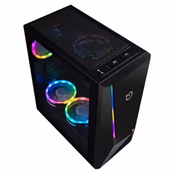 Hiditec V20 PRO ARGB Desktop Nero - Vista aggiuntiva 3
