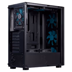Hiditec V20 PRO ARGB Desktop Nero - Vista aggiuntiva 4
