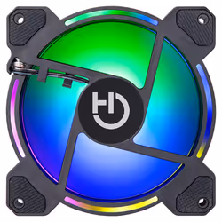 Hiditec N9-ARGB Case per computer Ventilatore 12 cm Nero - Vista aggiuntiva 3