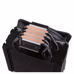 Hiditec C12 PWM ARGB Processore Raffreddatore d'aria Nero 1 pz - Vista aggiuntiva 4