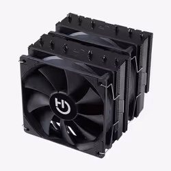 Hiditec C20 PRO Processore Raffreddatore d'aria 12 cm Nero - Vista aggiuntiva 5