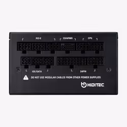 Hiditec GDX750 v2 alimentatore per computer 750 W 20+4 pin ATX ATX Nero - Vista aggiuntiva 4