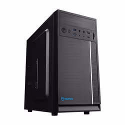 Hiditec Q5 PRO, Midi Tower, PC, Nero, micro ATX, Micro-ITX, ABS, SPCC, 31 cm