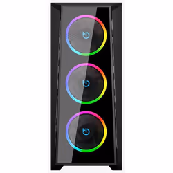 Hiditec MH12 Tower Nero - Vista aggiuntiva 2