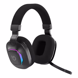 Hiditec VORTEX Auricolare Con cavo e senza cavo A Padiglione Gaming USB tipo-C Bluetooth Nero - Vista aggiuntiva 3
