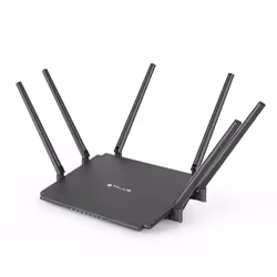 TALIUS RT-2100GLAN router wireless Gigabit Ethernet Dual-band (2.4 GHz/5 GHz) Nero - Vista aggiuntiva 2