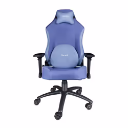 TALIUS TAL-PANTHER-BLU, Sedia per gaming universale, 120 kg, Sedia imbottita tappezzata, Schienale imbottito tappezzato, Univ ...