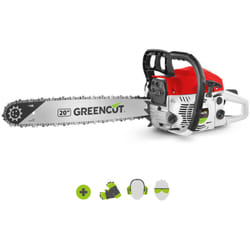Motoseghe a scoppio 2 tempi 62cc 3,8cv, spada da 20', catena 76 denti, manubrio ergonomico Greencut GS620X
