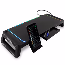 Deep Gaming DG-MOB-06 Supporti a parete per TV Scrivania Nero