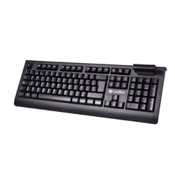 CoolBox COO-TEC04DNI tastiera Ufficio USB QWERTY Spagnolo Nero
