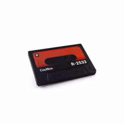 CoolBox SlimChase R-2533 Box esterno HDD/SSD Nero, Rosso 2.5"
