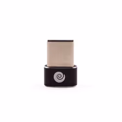 CoolBox COO-ADAPCUC2A adattatore per inversione del genere dei cavi USB A USB C Nero