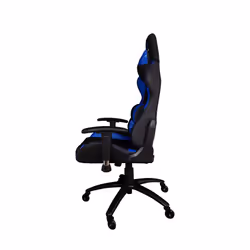 Deep Gaming Deep Command II Sedia da gaming per PC Seduta imbottita Nero, Blu - Vista aggiuntiva 5
