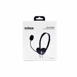 Nilox NXAU0000002 cuffia e auricolare Cablato A Padiglione Ufficio USB tipo A Nero - Vista aggiuntiva 8