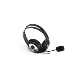 CoolBox coolCHAT 3.5 Auricolare Cablato A Padiglione Musica e Chiamate Nero, Argento