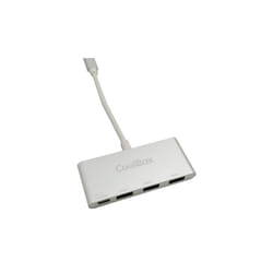 CoolBox COO-HUC3U3PD hub di interfaccia USB 3.2 Gen 1 (3.1 Gen 1) Type-C 5000 Mbit/s Alluminio