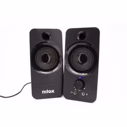 Nilox CASSE ACUSTICHE PC 6W 1-via Nero Cablato 3 W - Vista aggiuntiva 4