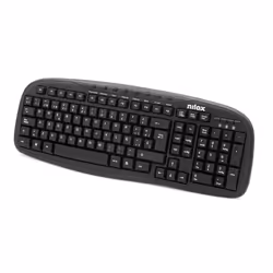 Nilox TECLADO MULTIMEDIA USB ESPANOL tastiera Mouse incluso Universale QWERTY Spagnolo Nero - Vista aggiuntiva 2