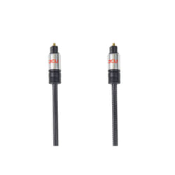 DCU Advance Tecnologic 30751020 cavo audio 1 m Toslink Nero