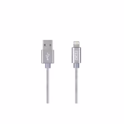 DCU Advance Tecnologic 34101205 cavo Lightning 1 m Argento - Vista aggiuntiva 2