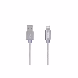 DCU Advance Tecnologic 34101205 cavo Lightning 1 m Argento - Vista aggiuntiva 4