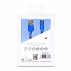 DCU Advance Tecnologic 30401240 cavo USB USB 2.0 2 m USB A Micro-USB A Blu