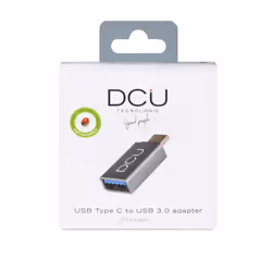 DCU Advance Tecnologic 30402030 adattatore per inversione del genere dei cavi USB A USB C Grigio - Vista aggiuntiva 2