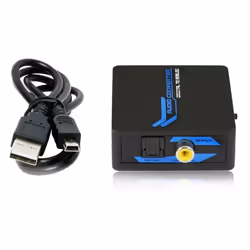 DCU Advance Tecnologic 30505052 cavo audio 0 m Toslink RCA Nero, Blu