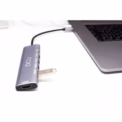 DCU Advance Tecnologic 391168 hub di interfaccia 2 x USB 3.2 Gen 2 (3.1 Gen 2) Type-C 480 Mbit/s Grigio - Vista aggiuntiva 5