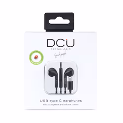 DCU Advance Tecnologic 34151011 cuffia e auricolare Cuffie Cablato A clip Musica e Chiamate Nero