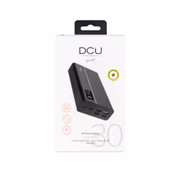 DCU Advance Tecnologic 34155030 batteria portatile Litio 30000 mAh Nero