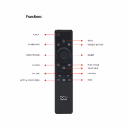 DCU Advance Tecnologic 30901090 telecomando IR Wireless TV, Sintonizzatore TV, Set-top box TV Pulsanti - Vista aggiuntiva 2