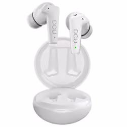 DCU Advance Tecnologic 34152045 cuffia e auricolare Cuffie True Wireless Stereo (TWS) A clip Musica e Chiamate Bianco - Vista aggiuntiva 5