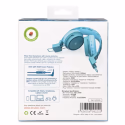 DCU Advance Tecnologic 34152530 cuffia e auricolare Cuffie Cablato A Padiglione Blu - Vista aggiuntiva 7